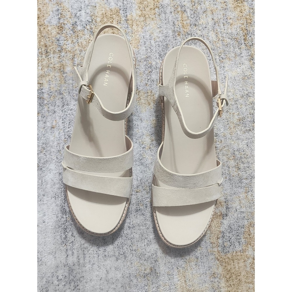 $170 Cole Haan Women's Cloudfeel Asbury Espadrille Wedge Sandals Sz 10B W35869